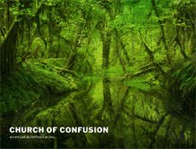 Tablet Screenshot of churchofconfusion.com